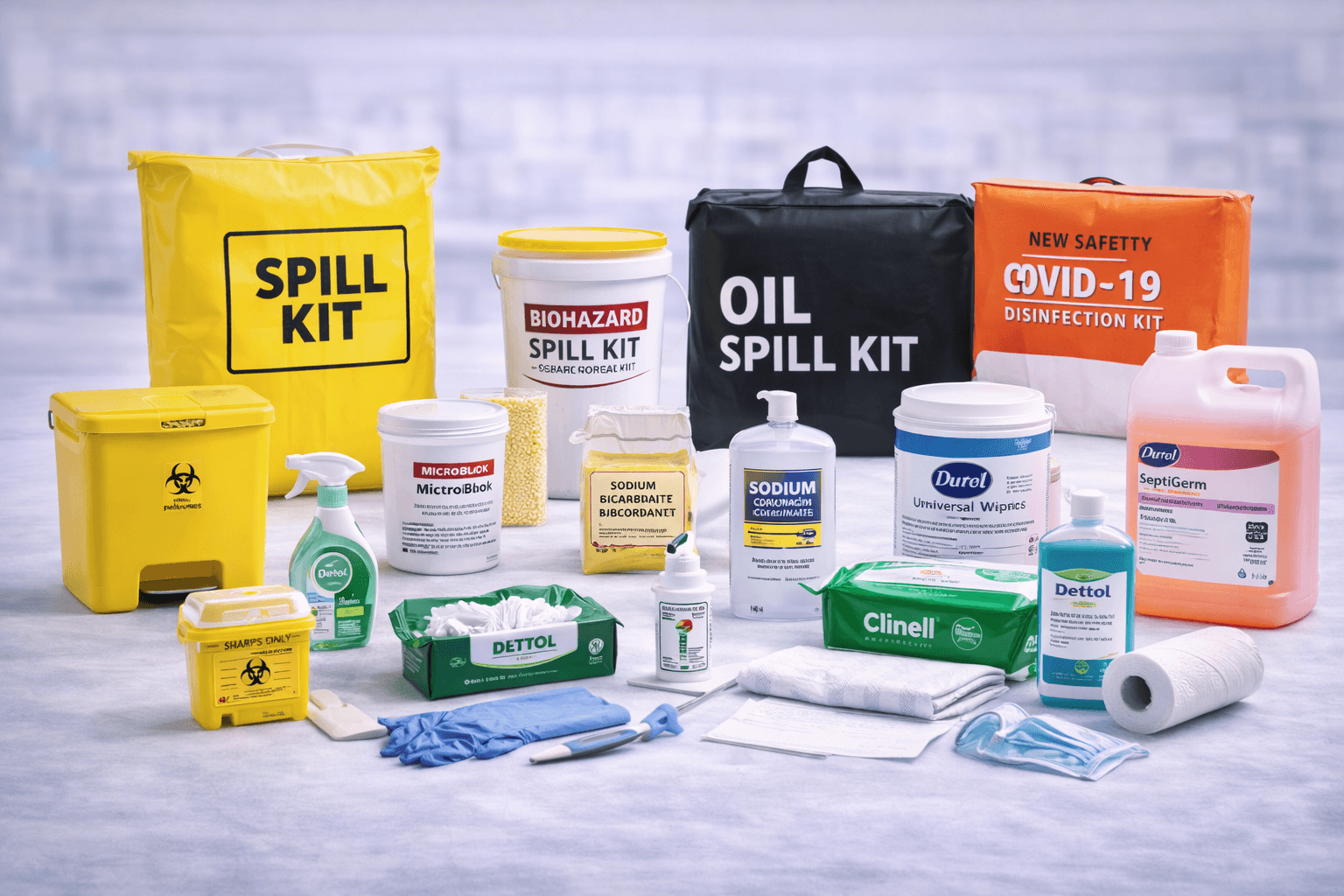 Spill Kits & Disinfectants in Dubai