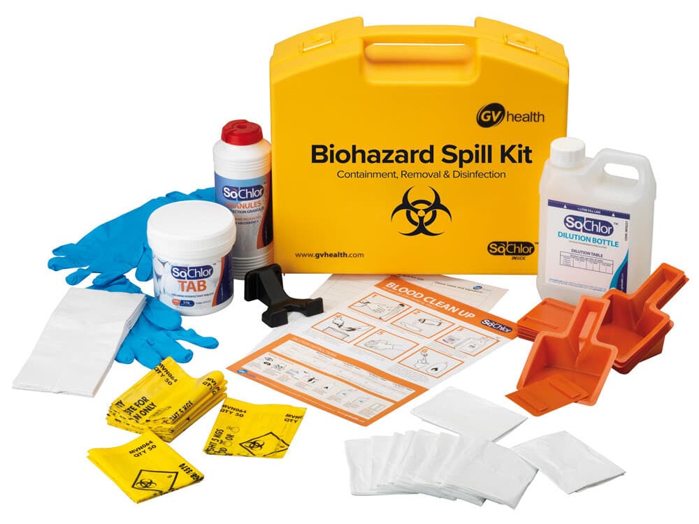 Biohazard Spill Kit Midi