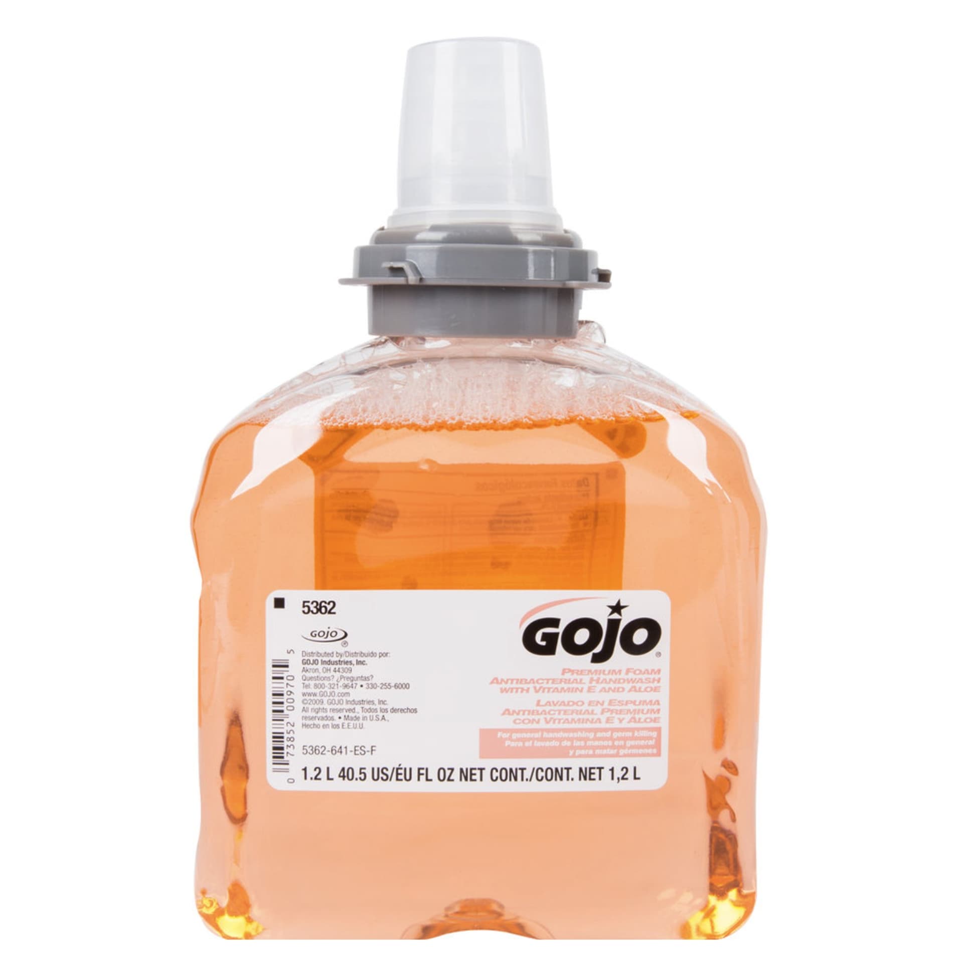 GOJO TFX Premium Antibacterial Handwash Refill 1200ml Foam