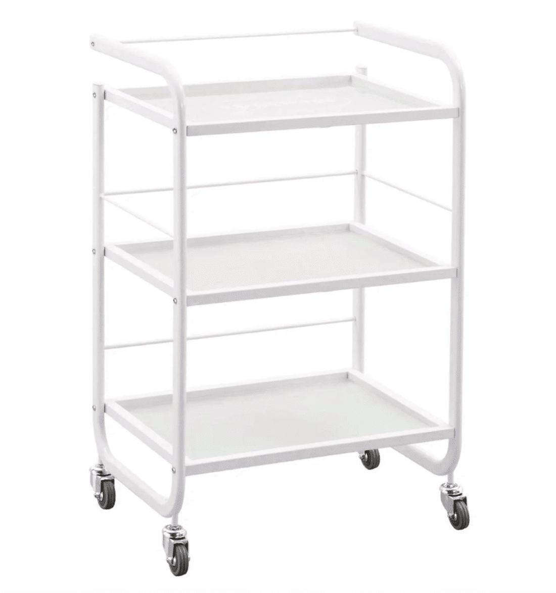 Instrument Trolley 3 Shelves White