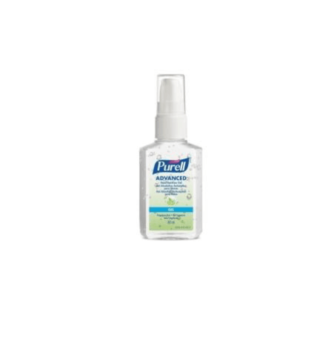 Purell 2X Advanced Hand Sanitizer Gel 59ml, Portable Pump Bottle