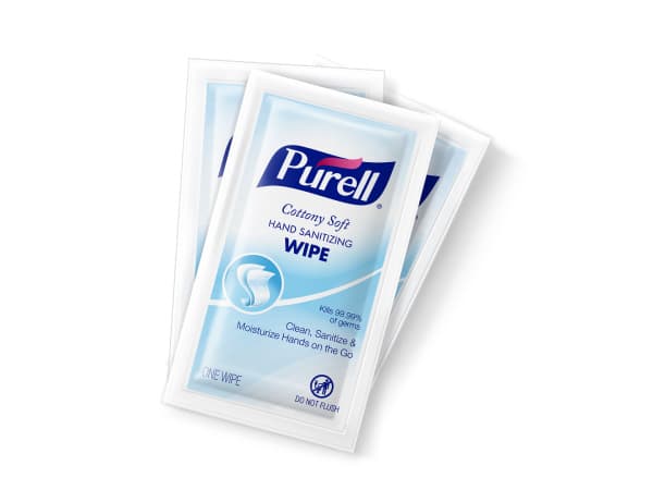 PURELL Cottony Soft Hand Sanitizing Wipes Single Use