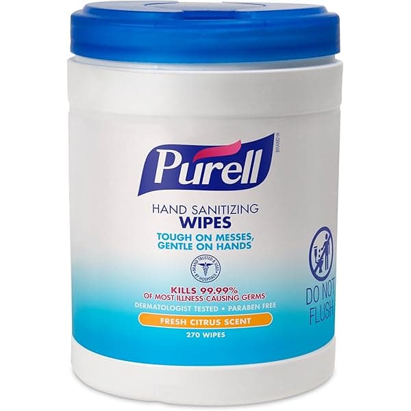 PURELL Hand Sanitizing Wipes 270 Count